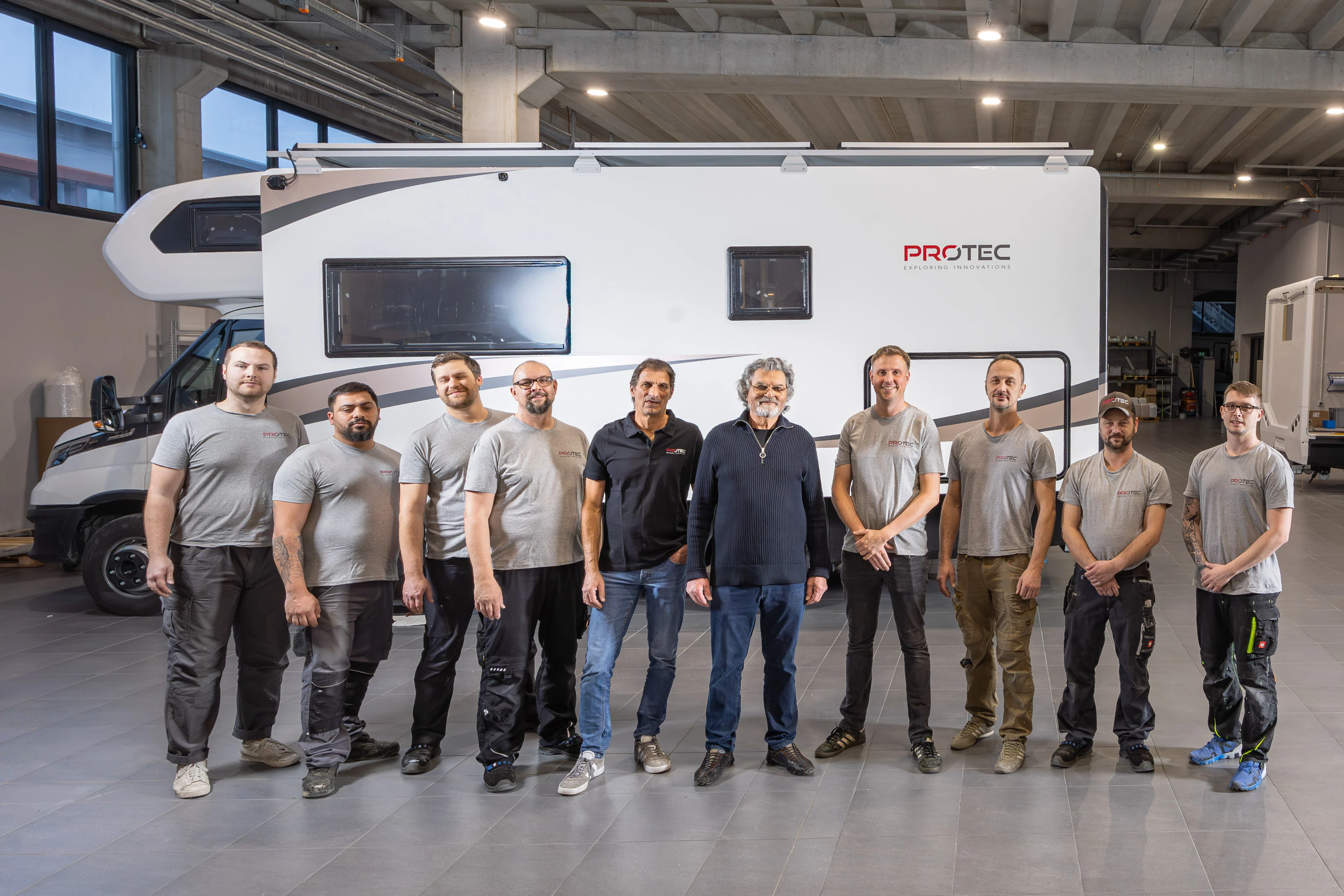 Das PROTEC Team in der Manufaktur Andechs-Rothenfeld